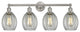 Innovations 616-4W-SN-G82 Eaton 4 Light Bath Vanity Light, Brushed Satin Nickel