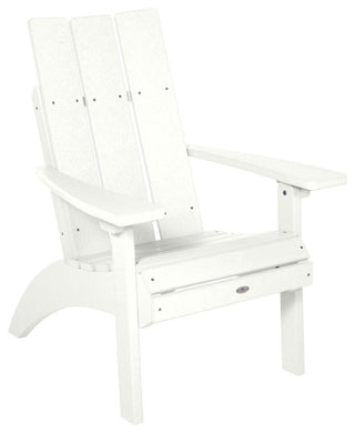 Corolla Comfort Height Adirondack Chair, Coconut White