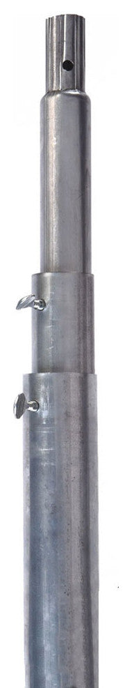 Heavy-Duty 3 Section 12' Telescoping Pole With Ground Sleeve