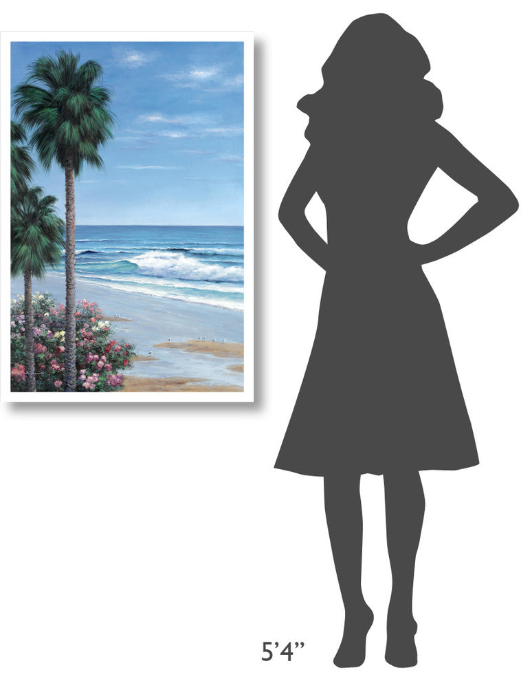 "Beach Place" Digital Paper Print by Diane Romanello, 26"x38"