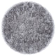 Safavieh Vegas Shag Vgs868F Solid Color, Shag Rug, Gray, 5'0"x5'0" Round