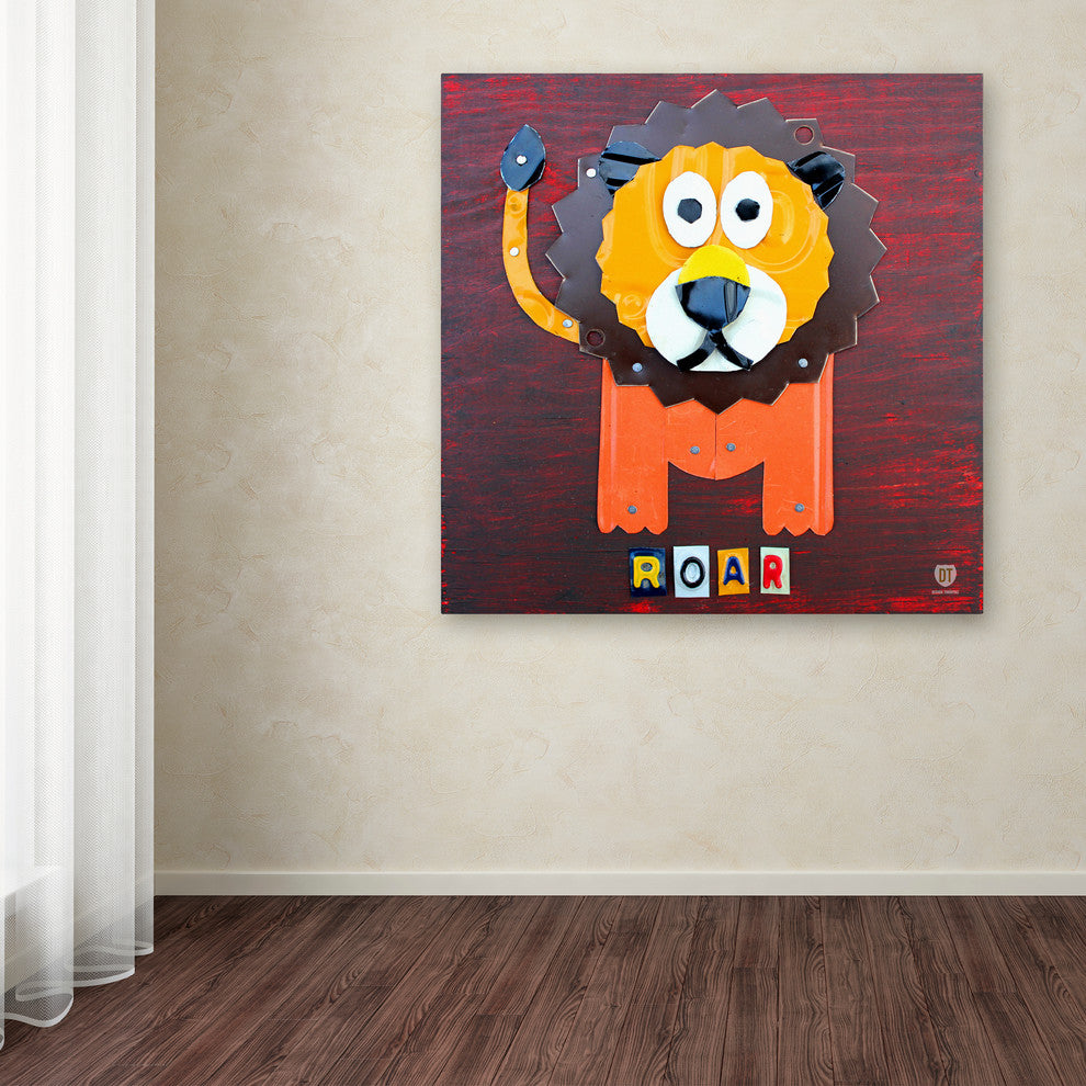 "Roar The Lion" Canvas Art by Design Turnpike