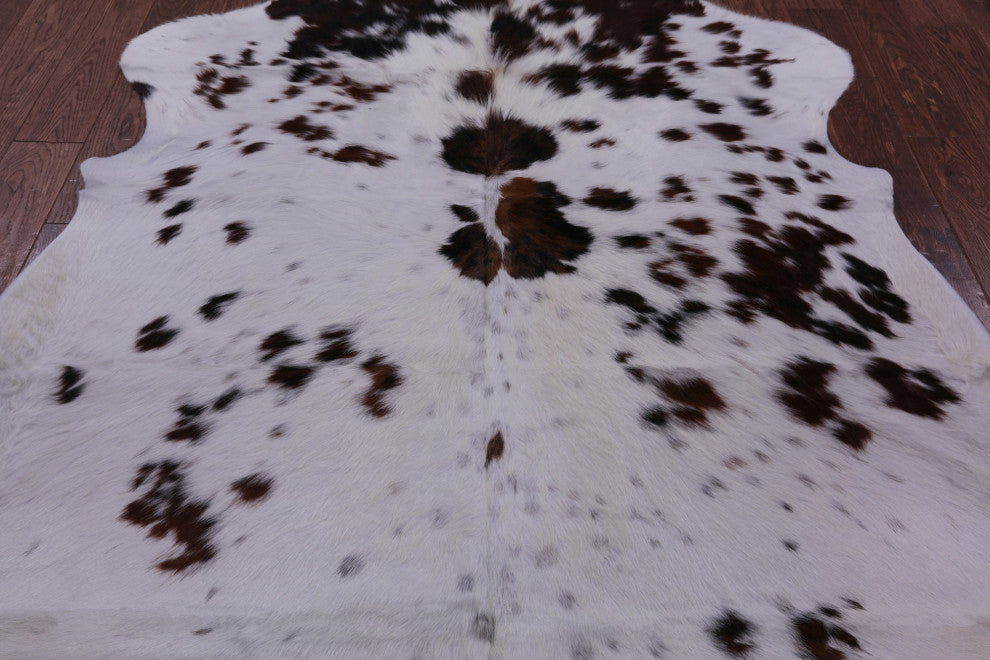 Organic Natural Hair-On Cowhide Area Rug 7' 1" X 5' 9" C1669