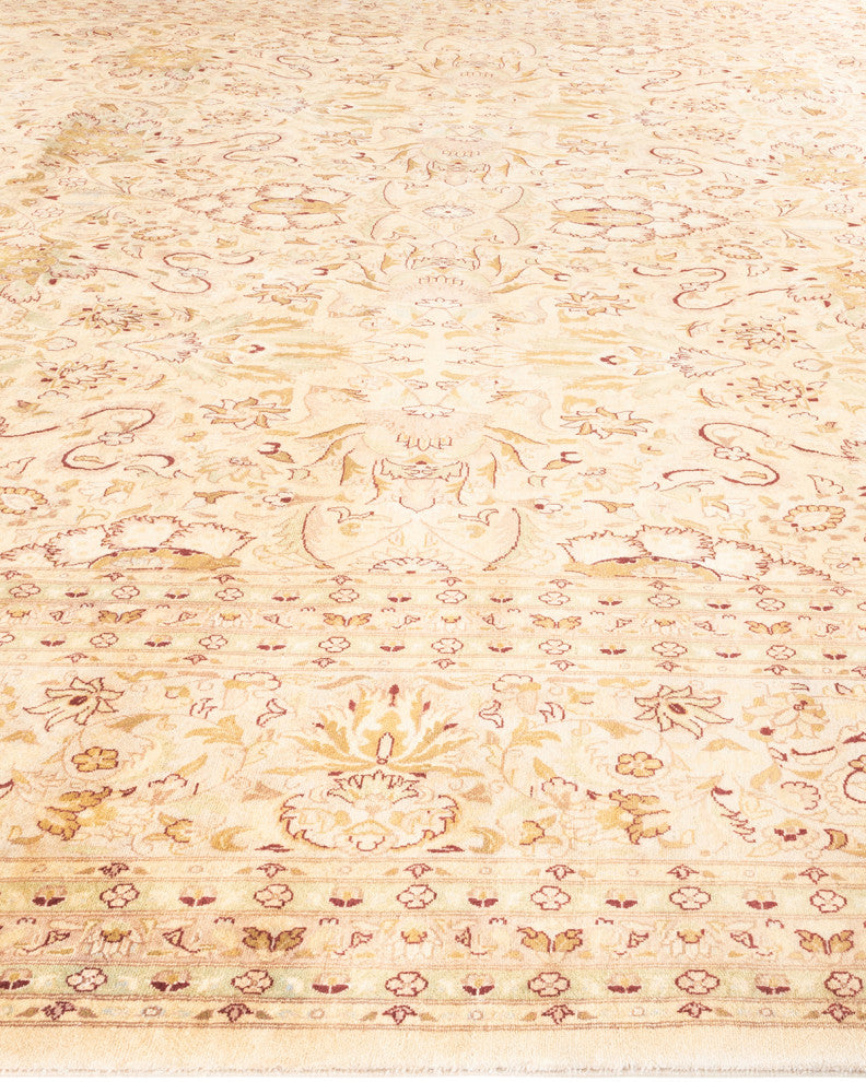 Mogul, One-of-a-Kind Hand-Knotted Area Rug Ivory, 12' 2" x 17' 9"