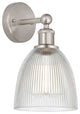Innovations 616-1W-SN-G382 Castile 1 Light 6" Sconce, Brushed Satin Nickel