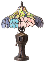 Meyda Lighting 224040 17" High Wisteria Table Lamp