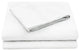 Luxury Bamboo Sheet Set by Malouf Fine Linens, White, King