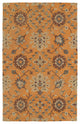 Kaleen Weathered WTR07 8''x10'' Orange Rug