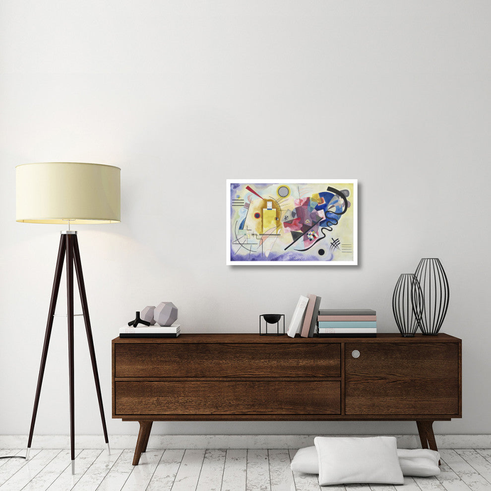 "Yellow-Red-Blue, 1925" Digital Paper Print by Wassily Kandinsky, 32"x21"