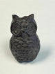 Owl Shaped Drawer Pull Knob Cast Iron Brown