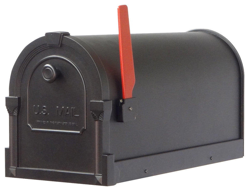Savannah Curbside Mailbox with Main Street Mailbox Post