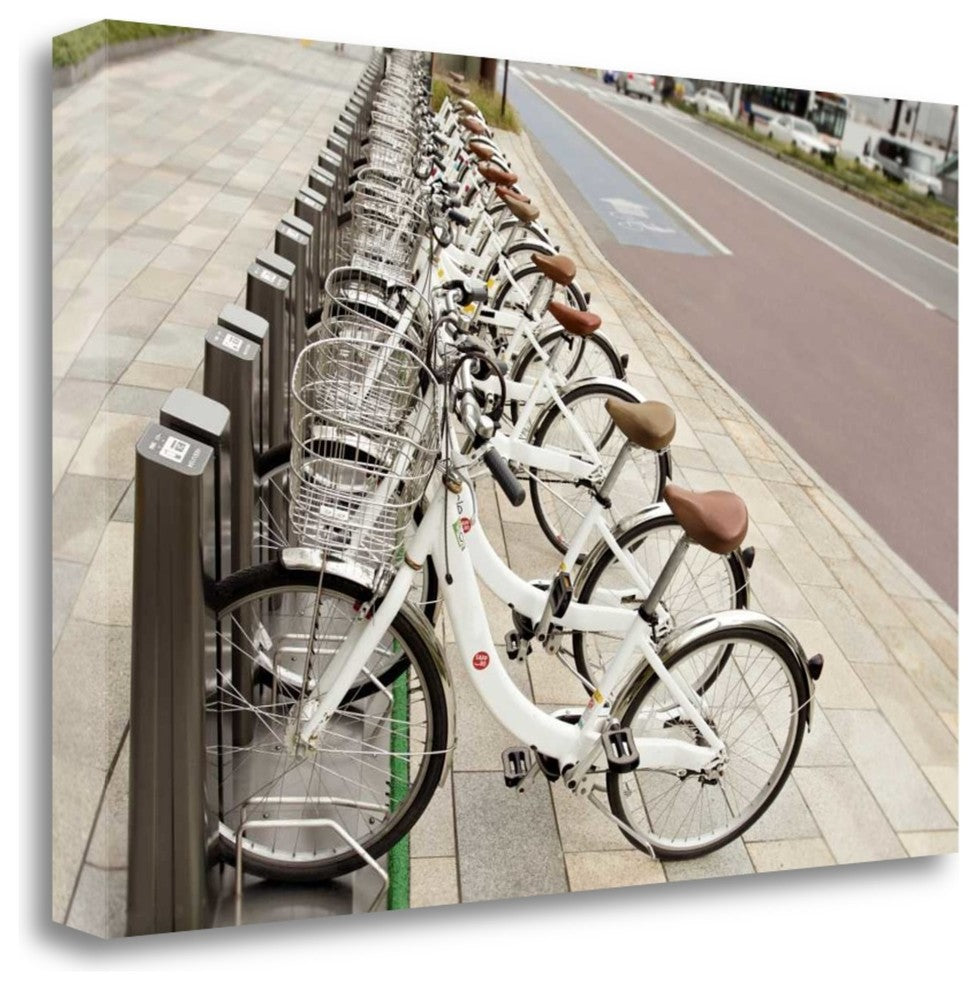 "Japan Bicycle - 7" By Alan Blaustein, Giclee Print on Gallery Wrap Canvas