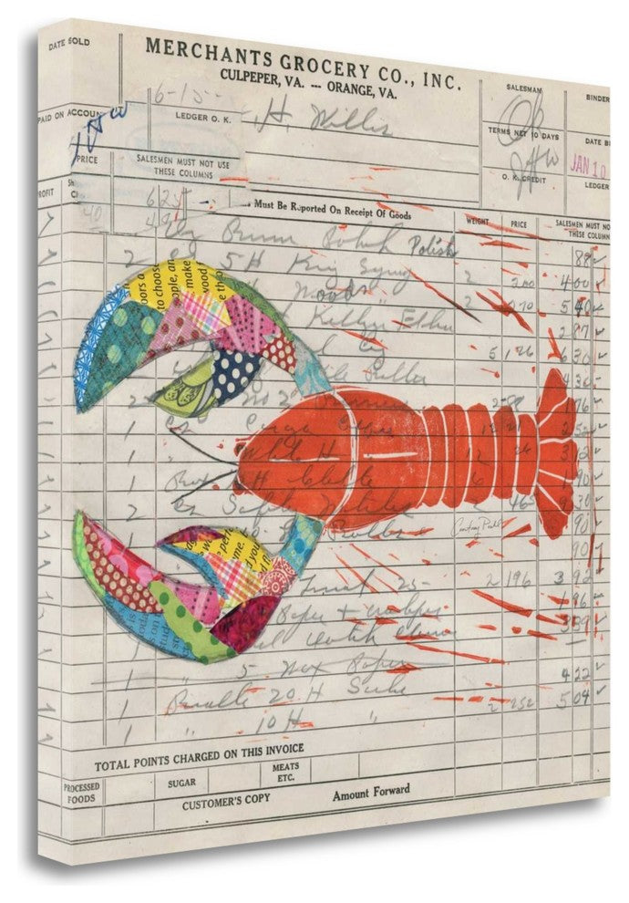 "Fresh From The Sea II" By Courtney Prahl, Giclee Print on Gallery Wrap Canvas