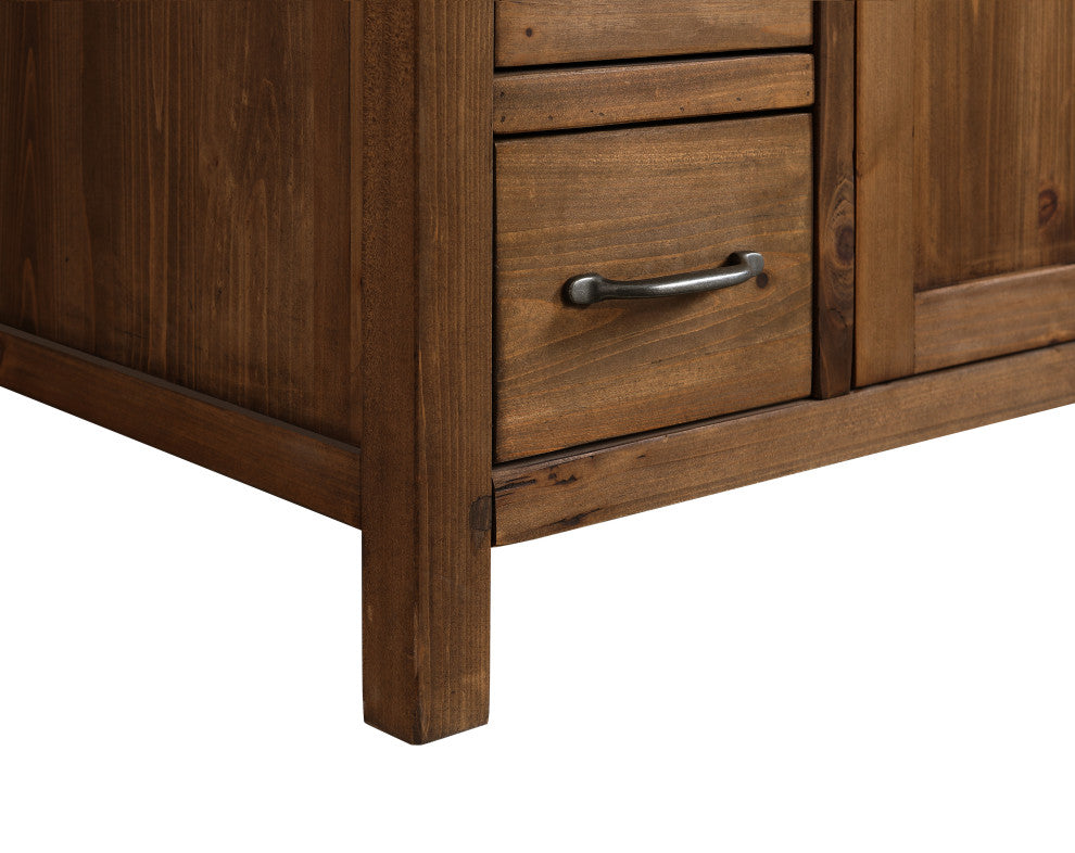 Bryson 48" Vanity Base Only, Walnut