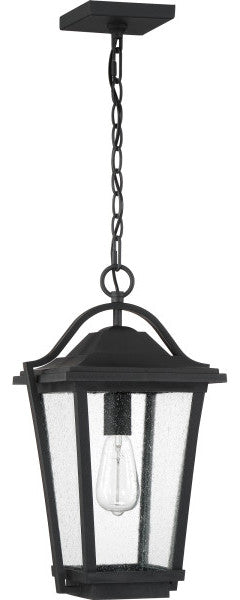 Darius 1-Light Outdoor Lantern, Earth Black