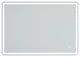 Rectangular Frameless Wall-Mount Anti-Fog LED Light Bathroom Vanity Mirror, 28x4