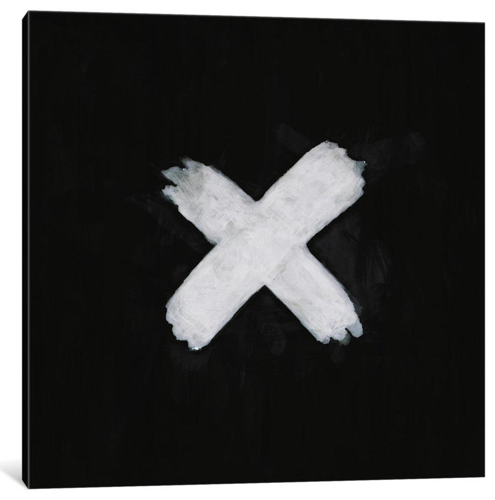 "Modern Art- Blackout Gallery" by 5by5collective, 37x37x1.5"