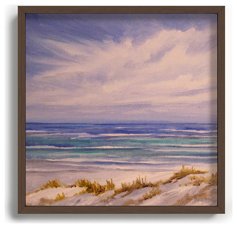 Rosie Brown Seascape 1 Recessed Framing Square