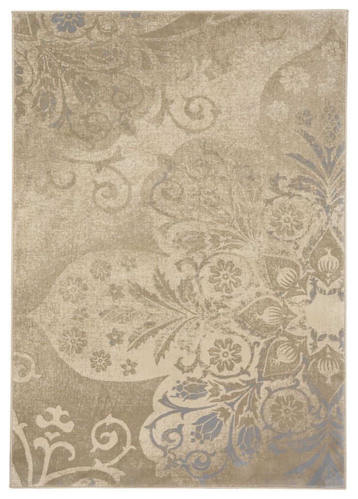 Capel Kevin O'Brien Cavalcade-Venetian Mocha 2475_700 Machine Woven Rugs - 5' 3"