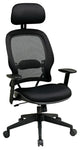Professional AirGrid Back and Mesh Seat Chair With Adjustable Headrest