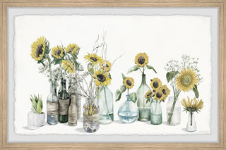 "Flowers in Spring" Framed Painting Print, 18x12