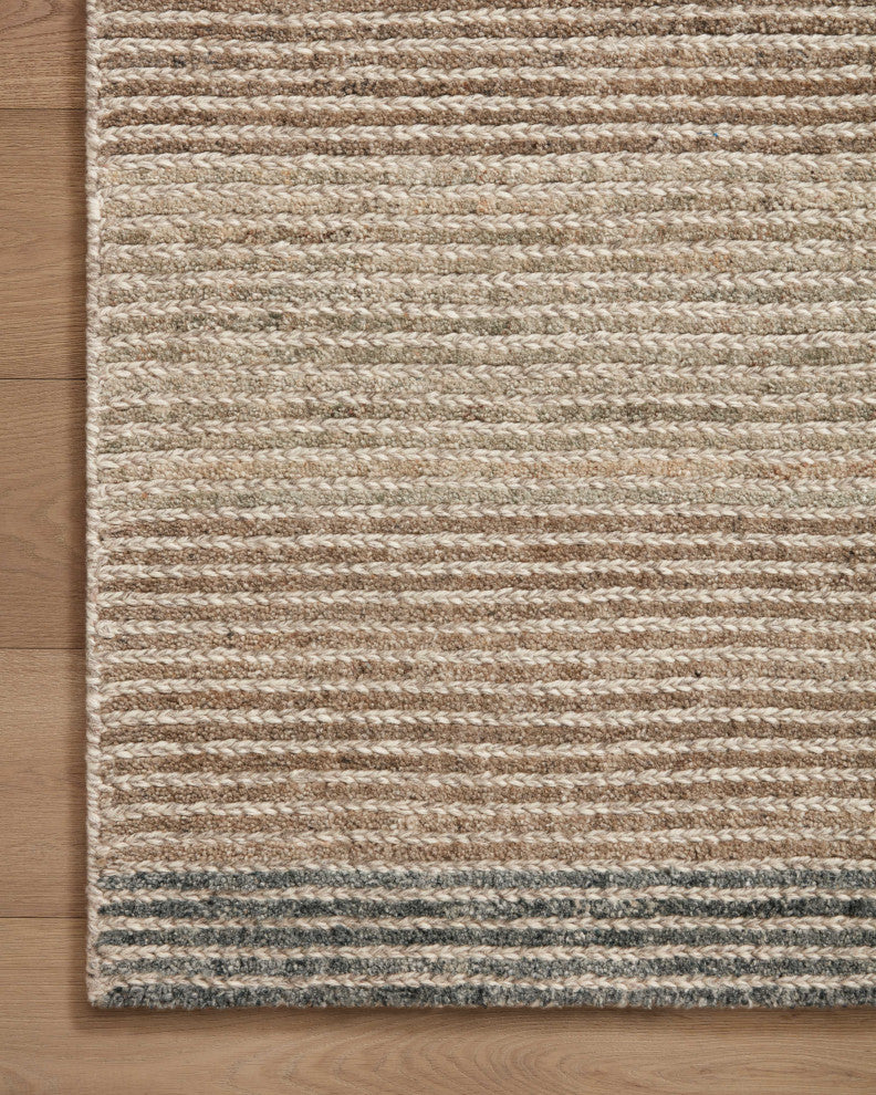 Loloi Stiles Beige / Slate 2'-6" x 7'-6" Runner