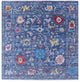 9' Square Turkish Oushak Hand Knotted Wool Rug - Q13363