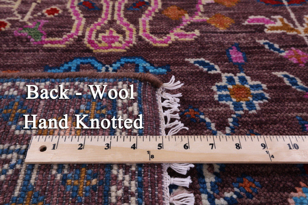 4' 11" X 7' 11" Turkish Oushak Hand-Knotted Wool Rug - Q15882