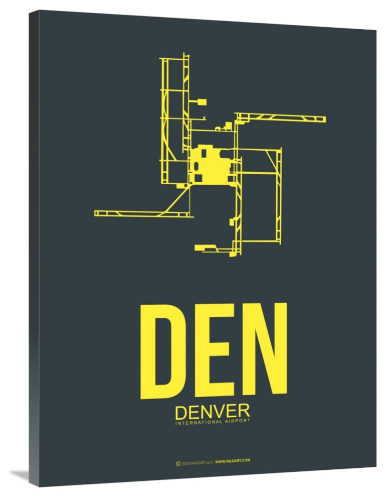 "DEN Denver Poster 1" Fine Art Print