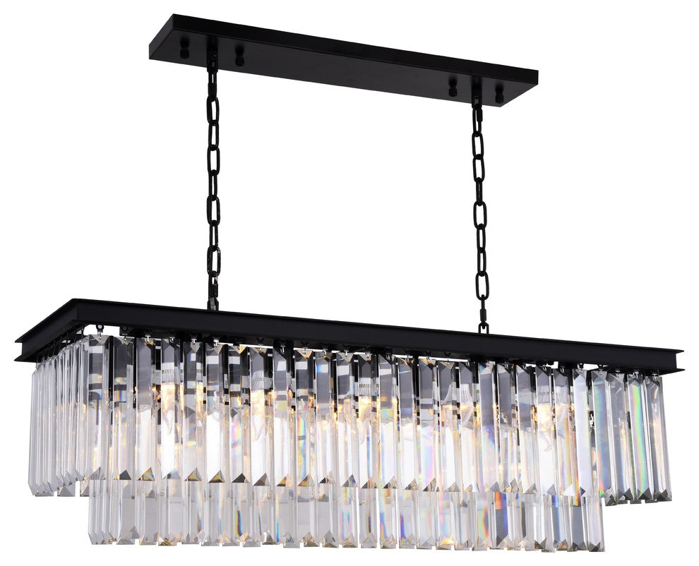 Sydney 12-Light Chandelier, Shade: Clear