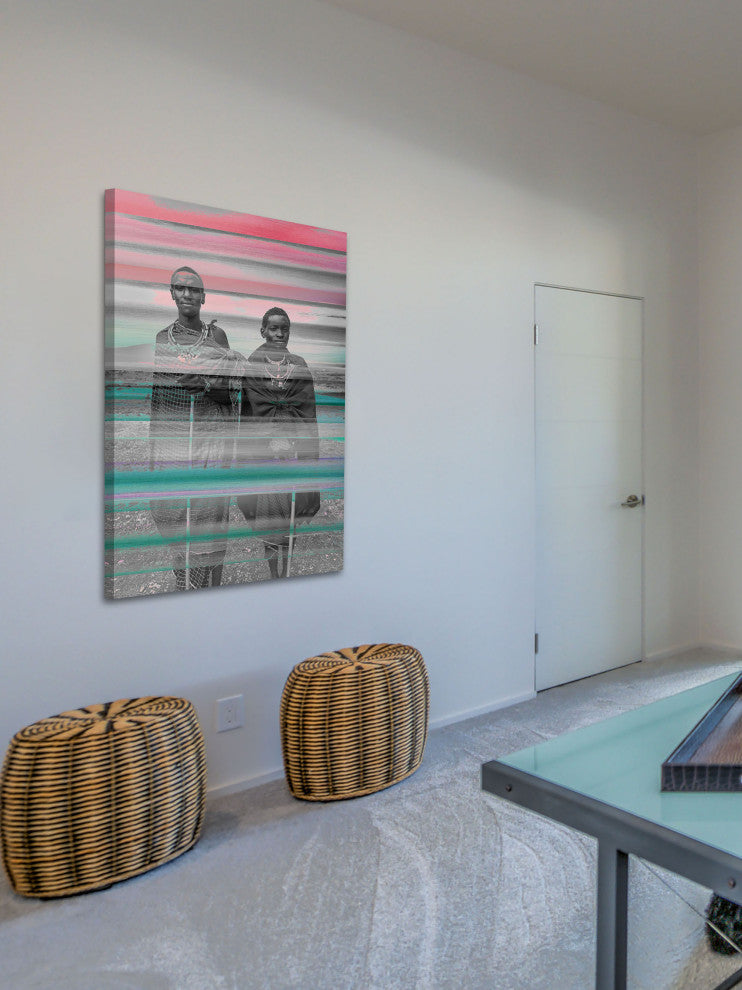 "People of Africa" Print on Canvas, 40"x60"