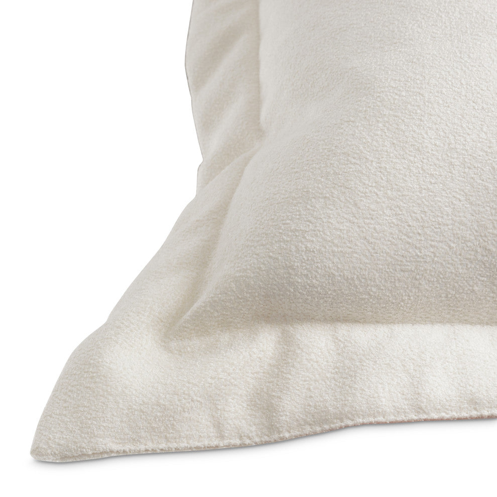 Uptown Downtown Orleans 24" Square Throw Pillow, Set of 2, Moonglow