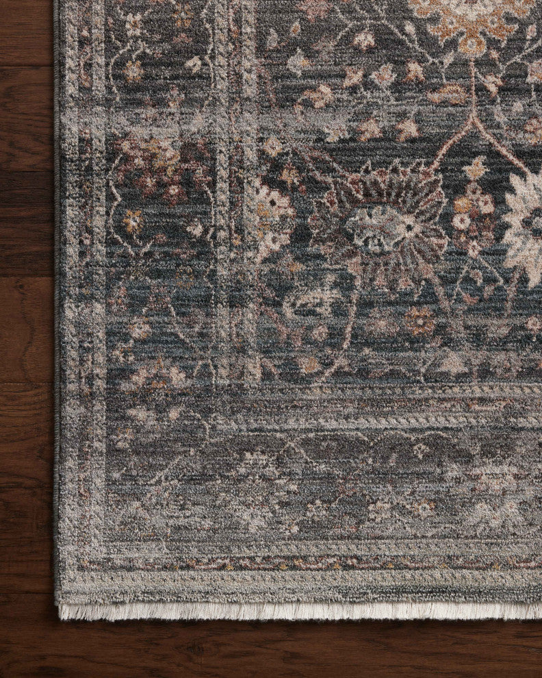 Loloi Lyra Ink / Multi 2'-7" x 8'-0" Runner Rug