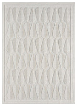 Nimes Cascade Area Rug, Ivory, 7'10"x9'10"