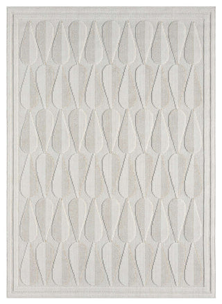 Nimes Cascade Area Rug, Ivory, 7'10"x9'10"