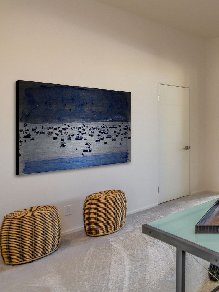 "Nem" Print on Brushed Aluminum, 60"x40"