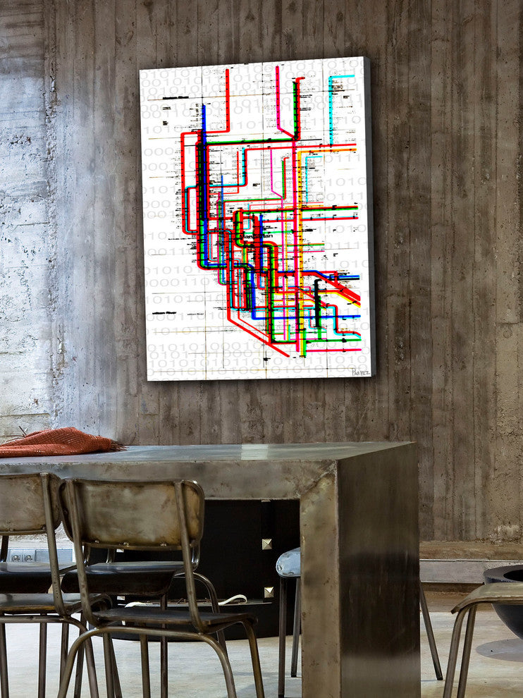 "Subway" Fine Art Canvas Print, 30"x45"