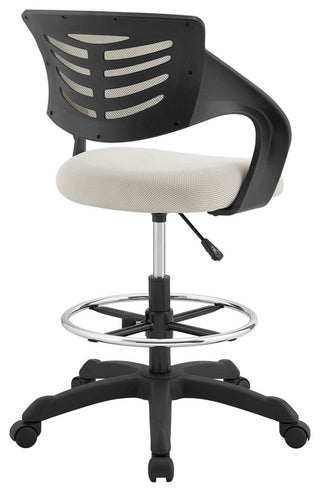 Gray Thrive Mesh Drafting Chair