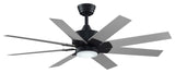 Fanimation Levon Custom-KIT-52-LK Levon Custom 52" 8 Blade Indoor - Black /