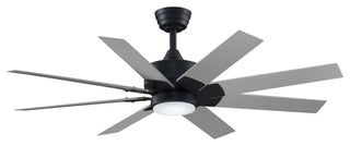 Fanimation Levon Custom-KIT-52-LK Levon Custom 52" 8 Blade Indoor - Black /