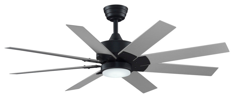 Fanimation Levon Custom-KIT-52-LK Levon Custom 52" 8 Blade Indoor - Black /