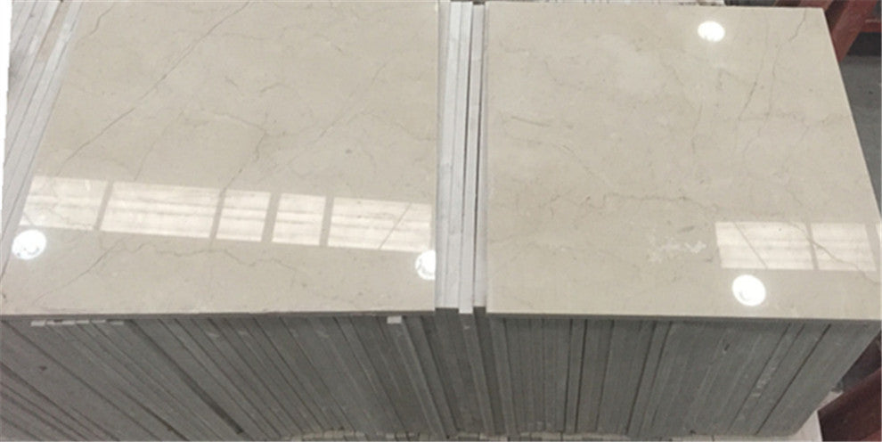 Crema Marfil Beige Marble 12x12 Tile Polished, 100 sq.ft.