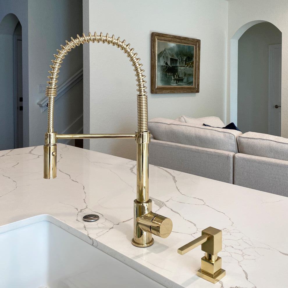 ZLINE Soap Dispenser, Polished Gold, FSD-PG