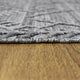 HAND WOVEN FLAT WEAVE KILIM POLYESTER AREA RUGS -Rectangle,Dark Gray,Geometric, [Rectangle] 3'x5'