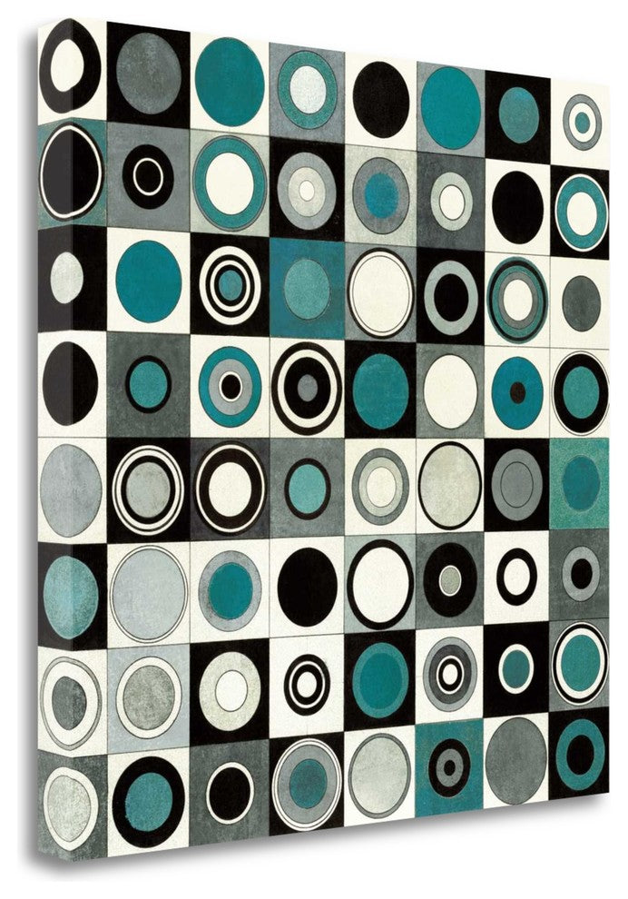 "Carnaby Street Blue" By Wild Apple Portfolio, Giclee on Gallery Wrap Canvas