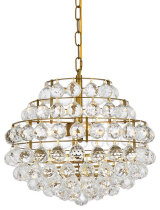 Seren 16" Pendant, Brass