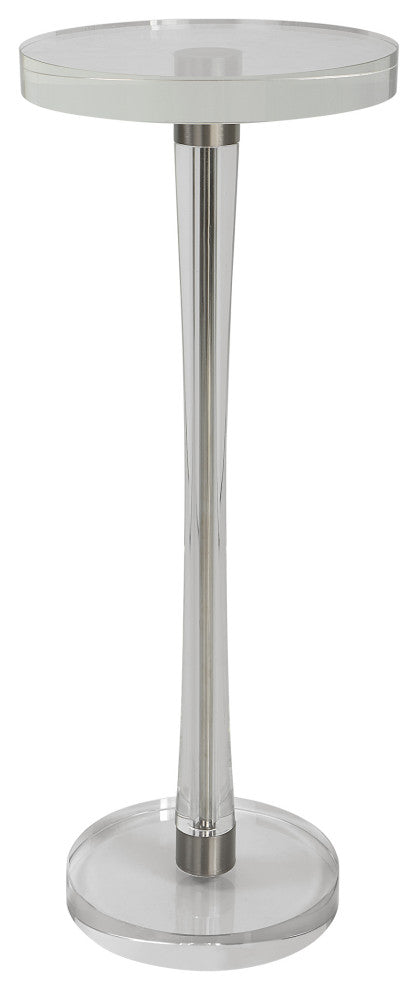 Uttermost Pria Crystal Drink Table