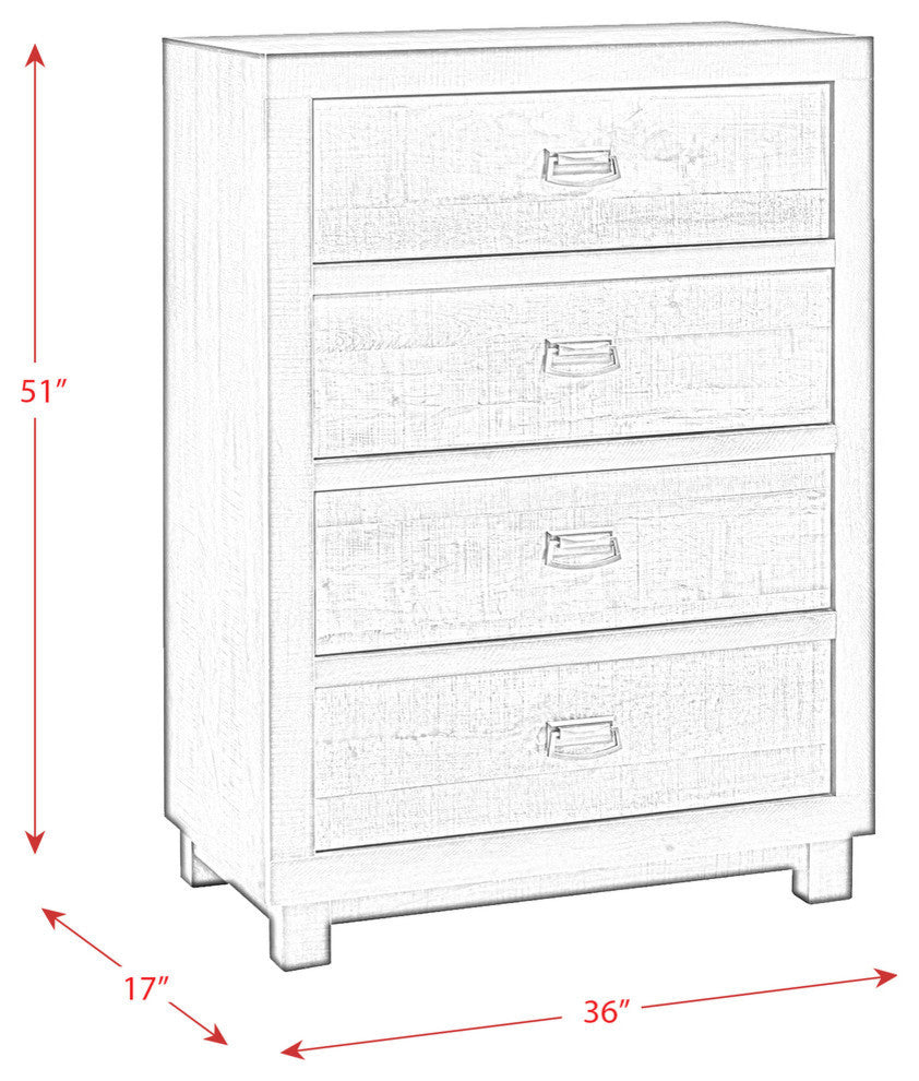 Picket House Furnishings Harrison 4-Drawer Chest