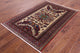 4' 4" X 6' 1" Shirvan Handmade Wool Rug Q6789