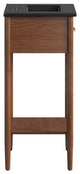 Zaire 18" Bathroom Vanity - Walnut Black